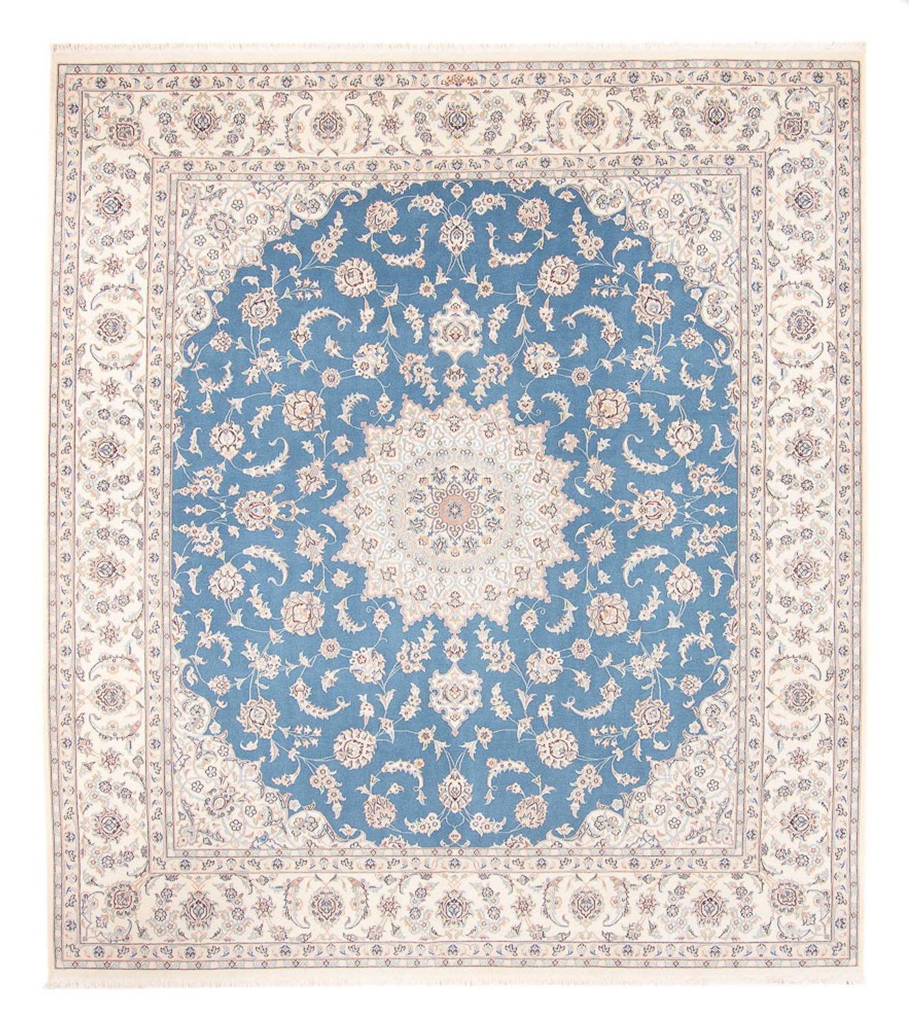 Perser Rug - Nain - 263 x 227 cm - blue