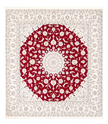 Perser Rug - Nain square  - 210 x 194 cm - red