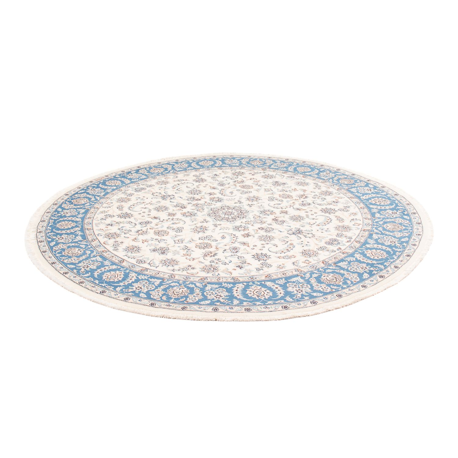 Perser Rug - Nain round  - 200 x 200 cm - cream