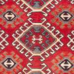 Turkaman Rug - 89 x 67 cm - red
