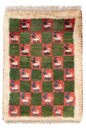 Gabbeh Rug - Perser - 60 x 40 cm - multicolored