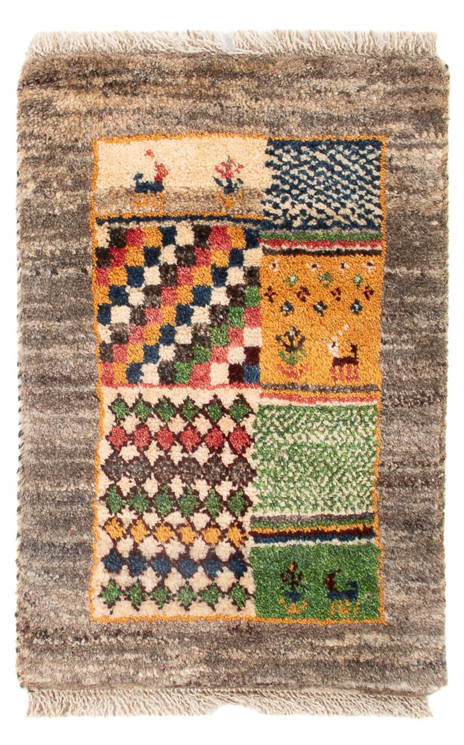 Gabbeh Rug - Perser - 60 x 40 cm - multicolored