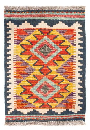 Kelim Rug - Splash - 60 x 40 cm - multicolored