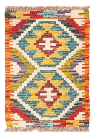 Kelim Rug - Splash - 60 x 40 cm - multicolored