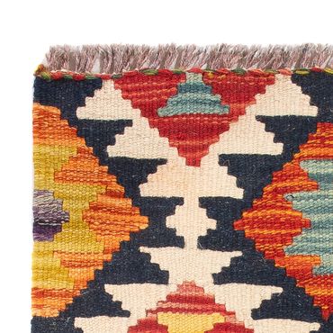 Kelim Rug - Splash - 60 x 40 cm - multicolored