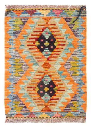 Kelim Rug - Splash - 60 x 40 cm - multicolored