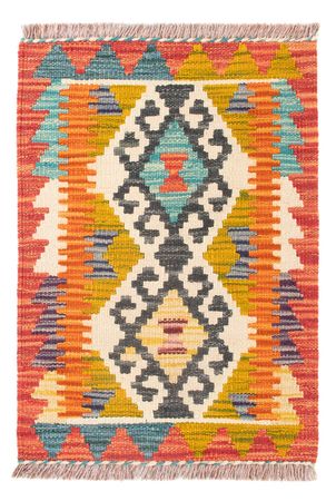 Kelim Rug - Splash - 60 x 40 cm - multicolored