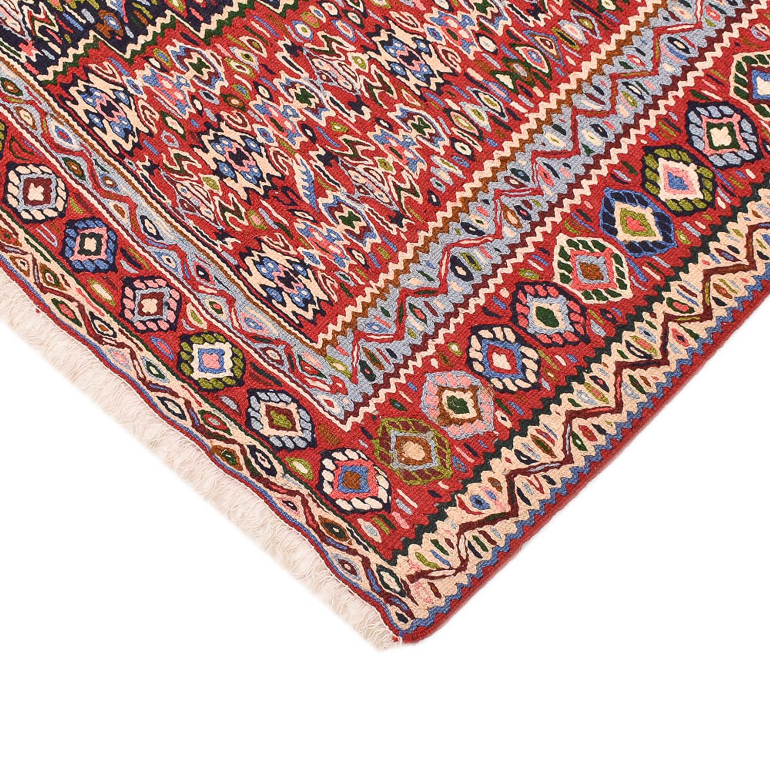 Kelim Rug - Oriental - 237 x 144 cm - terracotta