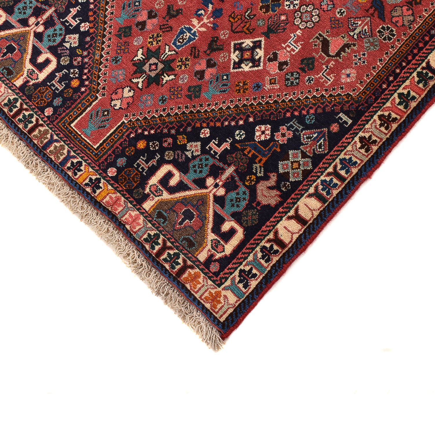 Runner Gabbeh Rug - Kashkuli Perser - 296 x 80 cm - red