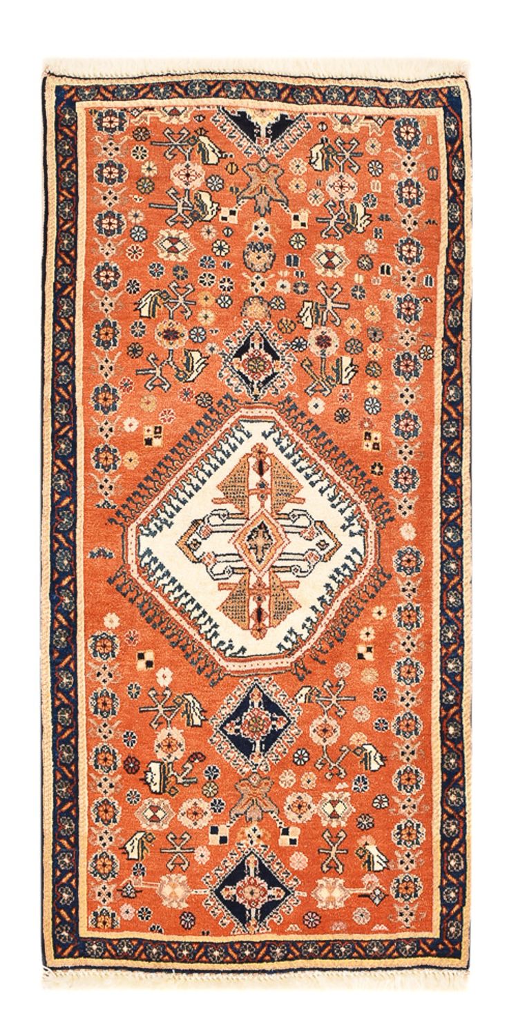 Perser Rug - Nomadic - 124 x 64 cm - orange