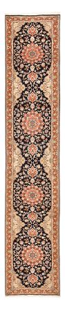 Runner Perser Rug - Tabriz - Royal - 380 x 75 cm - dark blue