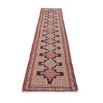 Runner Kelim Rug - Oriental - 395 x 87 cm - dark blue