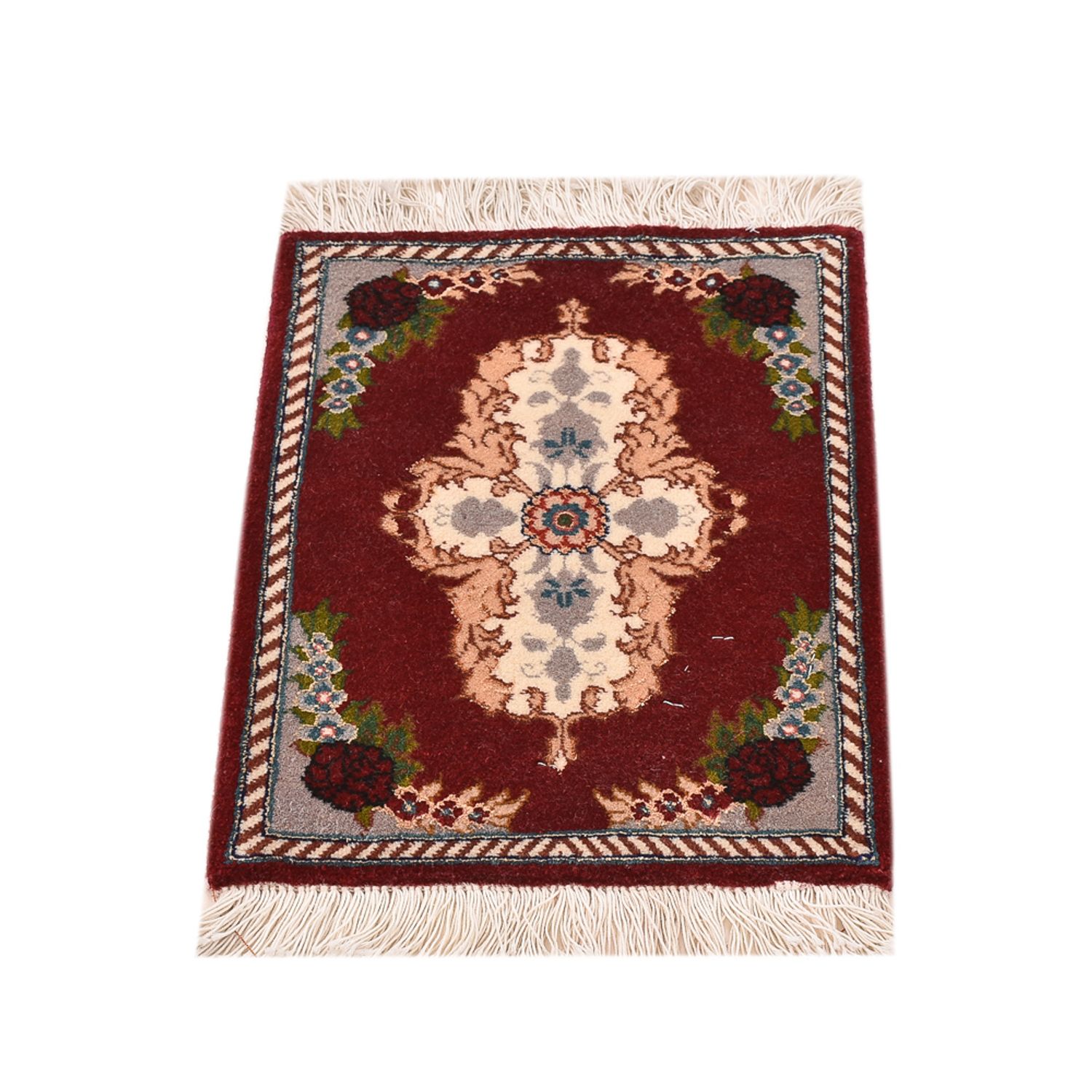 Perser Rug - Tabriz - Premium - 40 x 30 cm - dark red