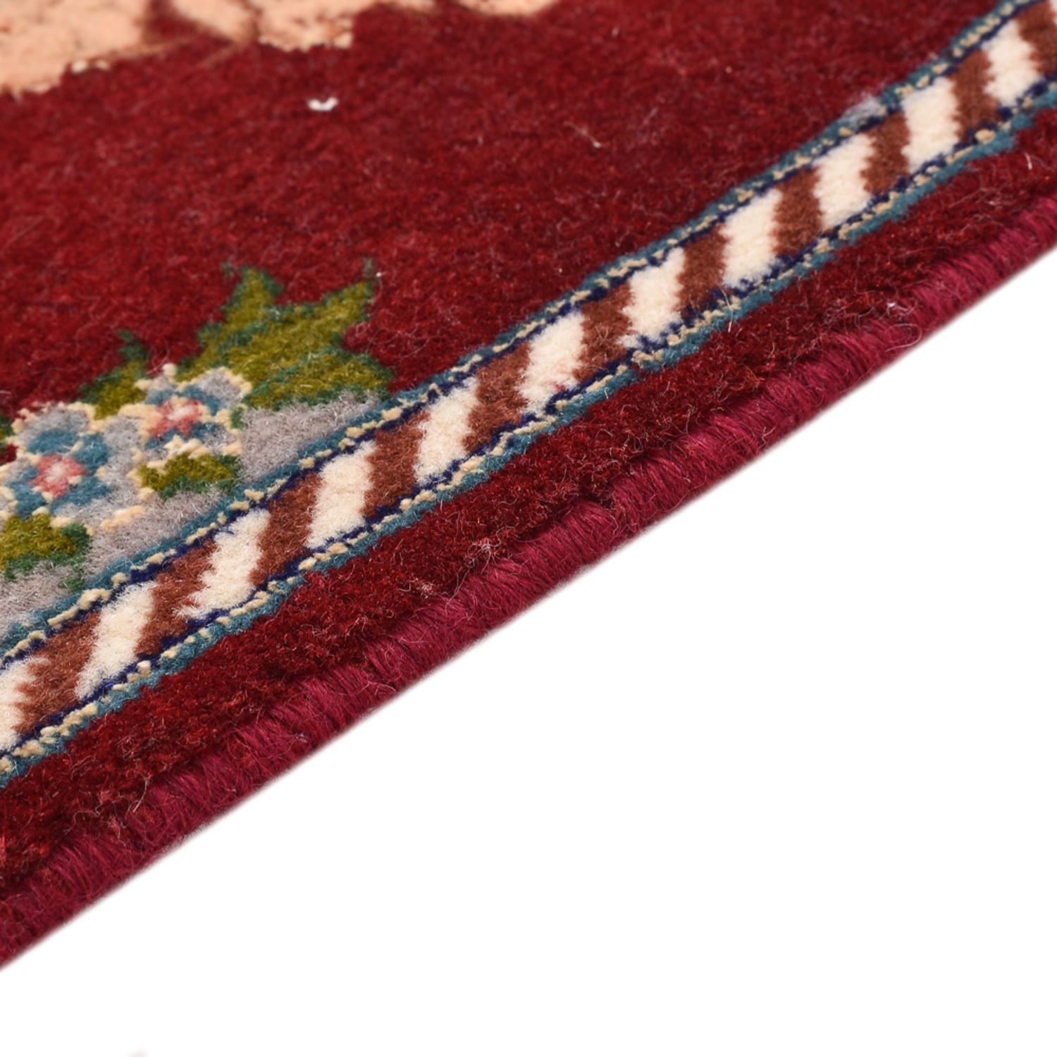 Perser Rug - Tabriz - Premium - 40 x 30 cm - dark red