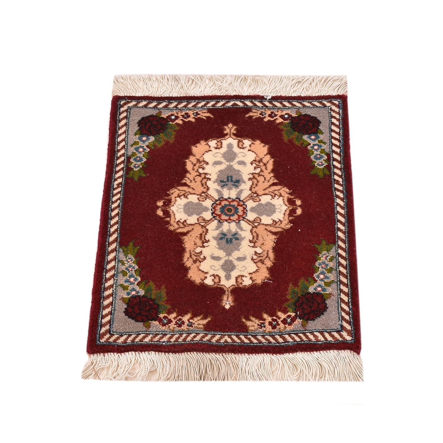 Perser Rug - Tabriz - Premium - 40 x 30 cm - dark red