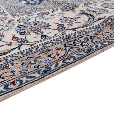 Perser Rug - Nain - Premium square  - 342 x 340 cm - dark blue