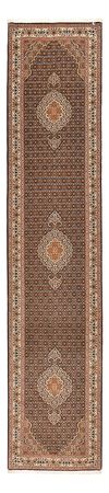 Runner Perser Rug - Tabriz - Royal - 392 x 67 cm - dark beige