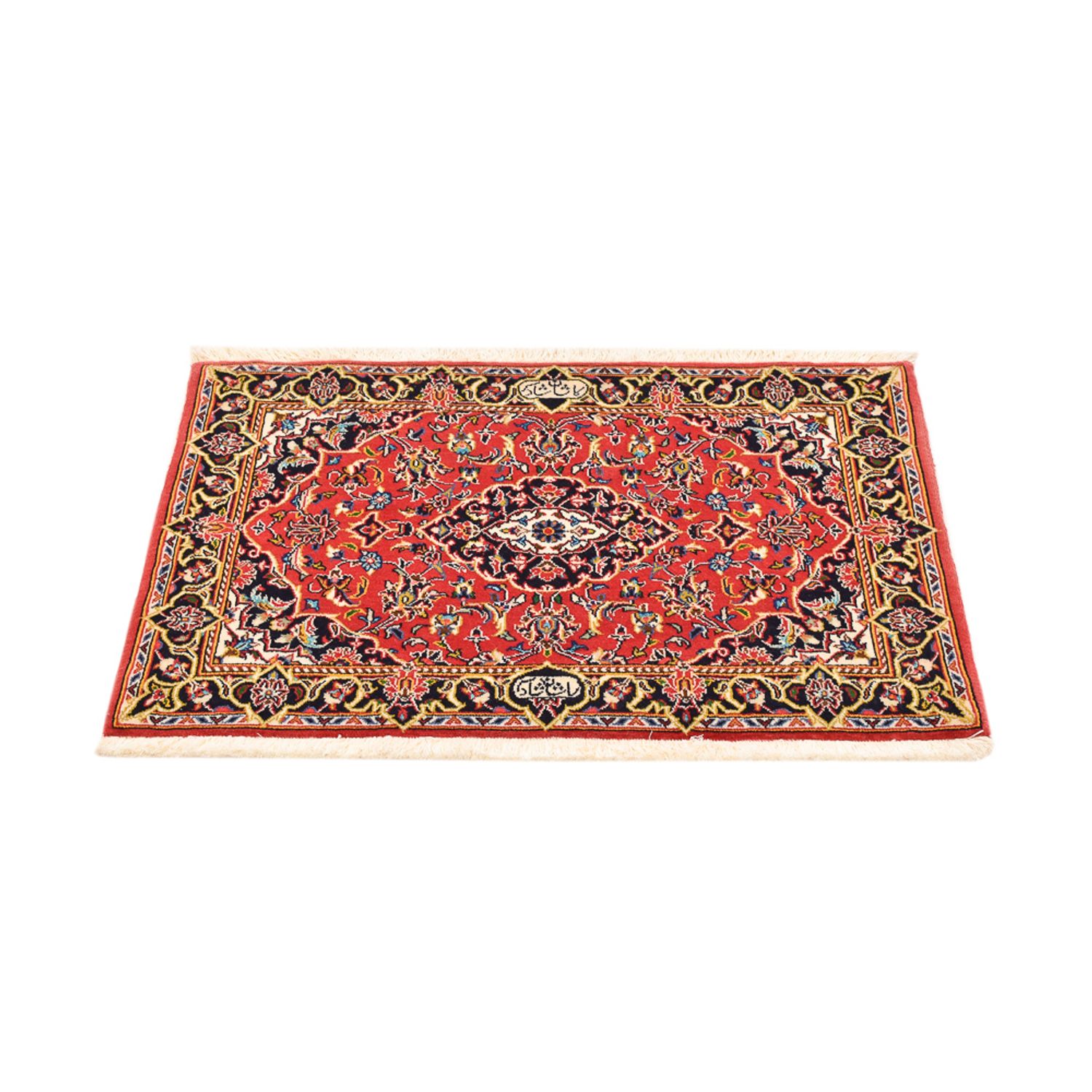 Perser Rug - Keshan - 100 x 70 cm - red