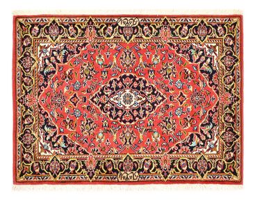 Perser Rug - Keshan - 100 x 70 cm - red