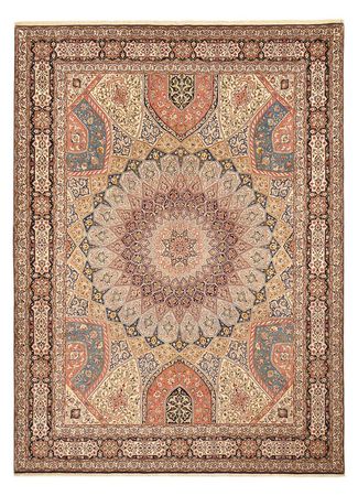 Perser Rug - Tabriz - Royal - 400 x 297 cm - light beige