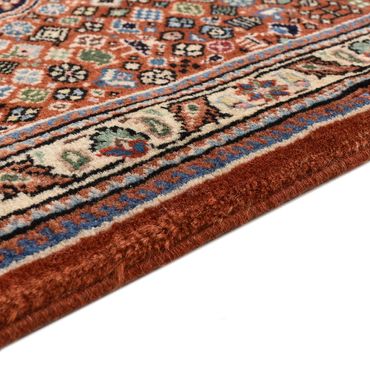 Runner Gabbeh Rug - Kashkuli Perser - 405 x 80 cm - dark beige