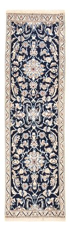 Runner Perser Rug - Nain - Royal - 185 x 56 cm - dark blue