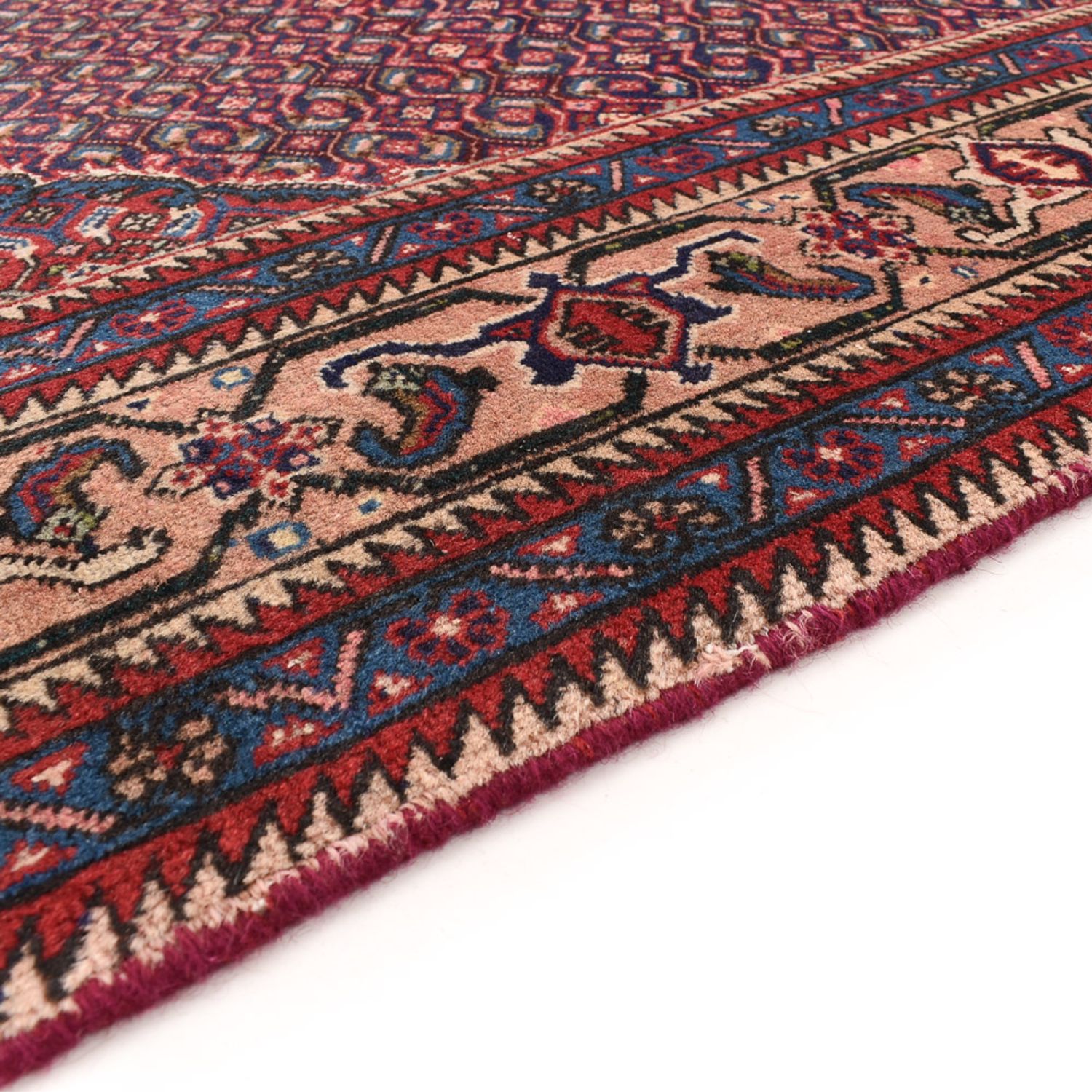 Perser Rug - Nomadic - 285 x 194 cm - bordeaux red