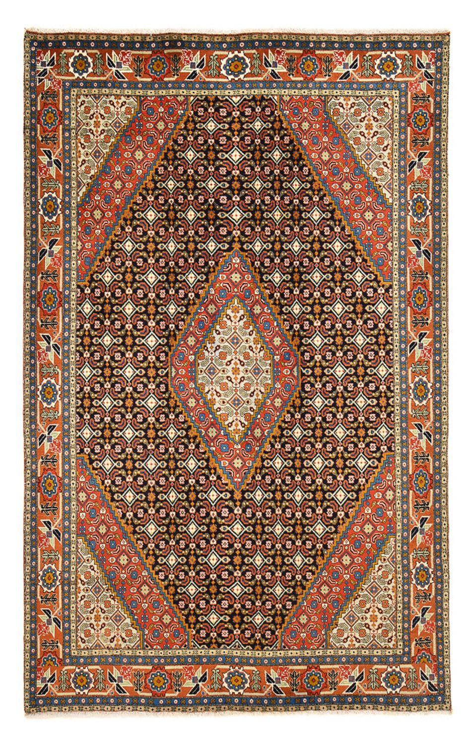 Perser Rug - Tabriz - 302 x 197 cm - dark beige