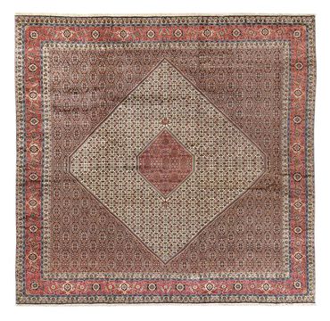 Perser Rug - Bidjar square  - 400 x 400 cm - rust