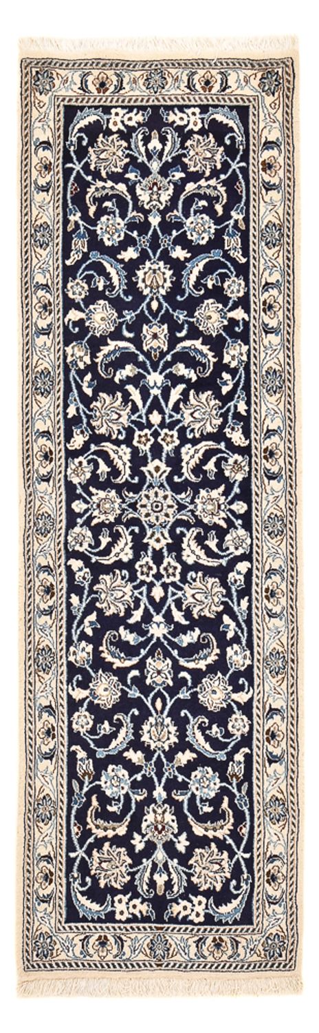 Runner Perser Rug - Nain - Royal - 197 x 61 cm - dark blue