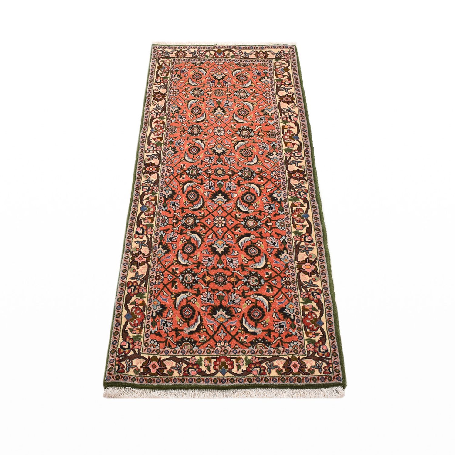 Runner Perser Rug - Bidjar - 156 x 58 cm - light red