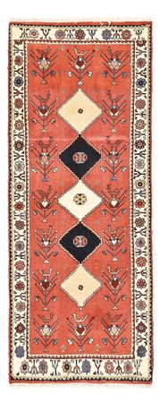 Runner Gabbeh Rug - Kashkuli Perser - 162 x 65 cm - light red