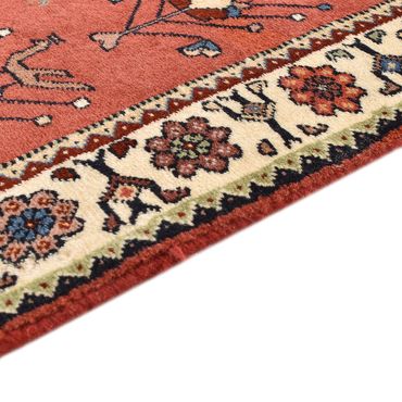 Runner Gabbeh Rug - Kashkuli Perser - 162 x 65 cm - light red