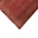 Runner Turkaman Rug - 369 x 86 cm - red