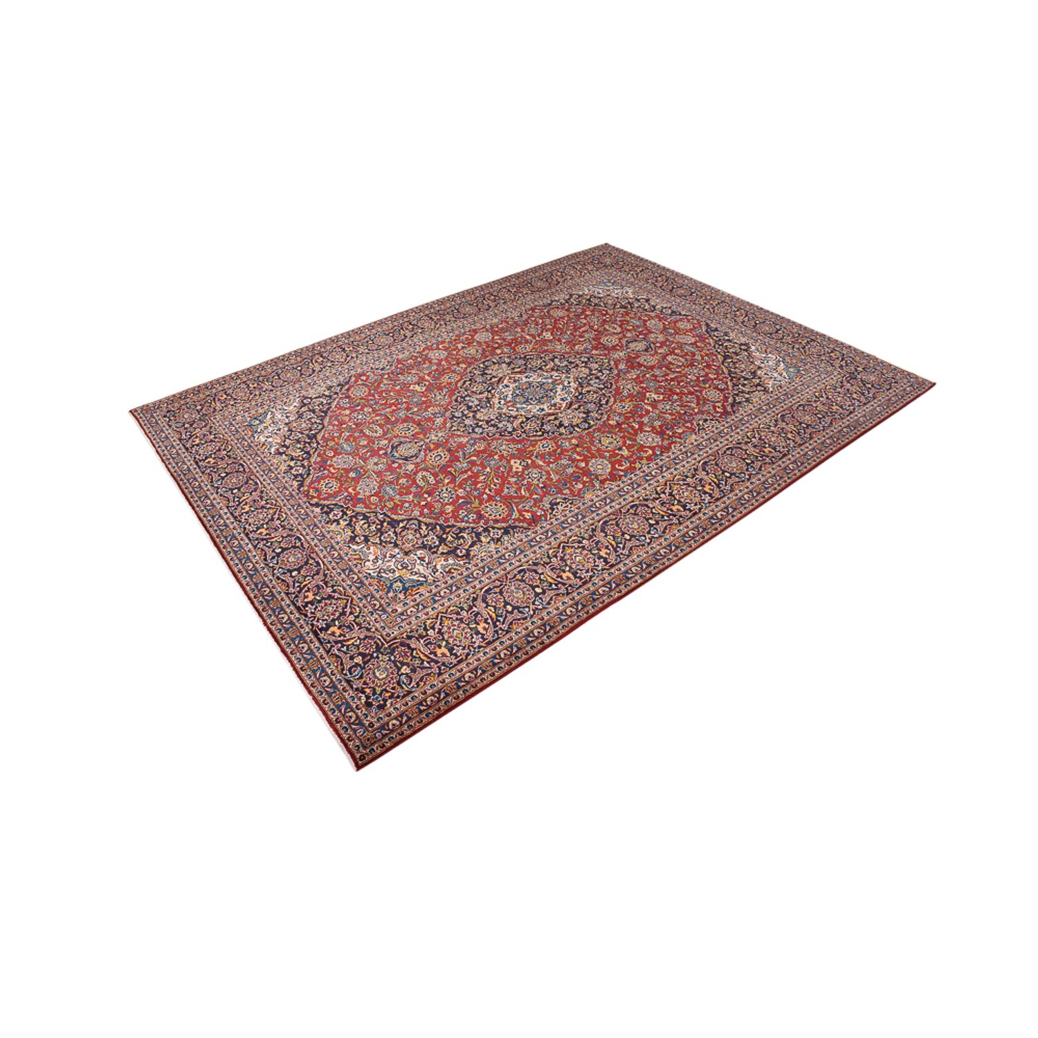 Perser Rug - Keshan - 390 x 294 cm - red