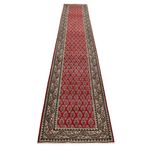 Runner Perser Rug - Tabriz - 457 x 71 cm - red