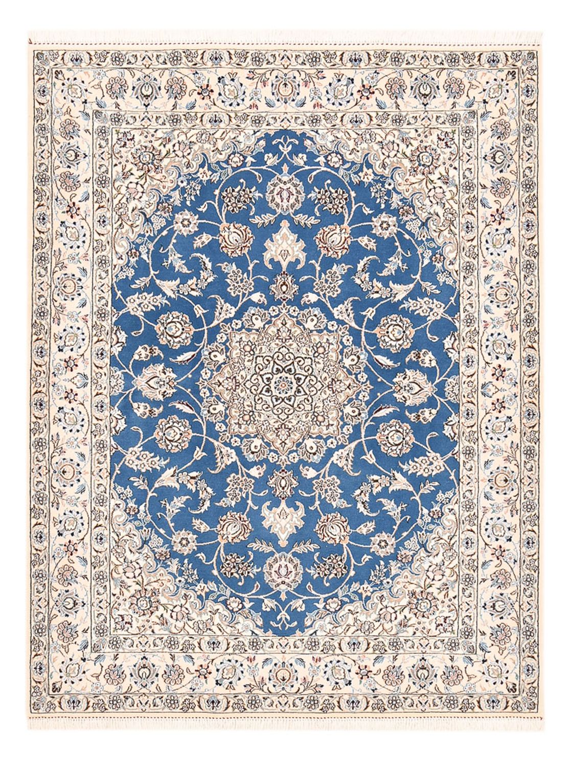 Perser Rug - Nain - Royal - 202 x 151 cm - blue