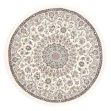 Perser Rug - Nain - Royal round  - 152 x 152 cm - cream