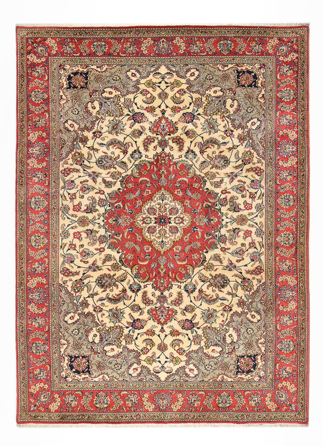 Perser Rug - Ghom - 353 x 255 cm - red