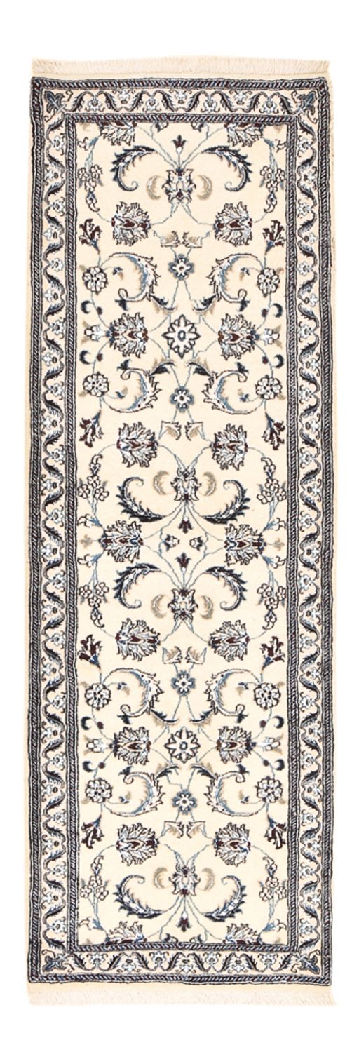 Runner Perser Rug - Nain - Royal - 202 x 63 cm - cream