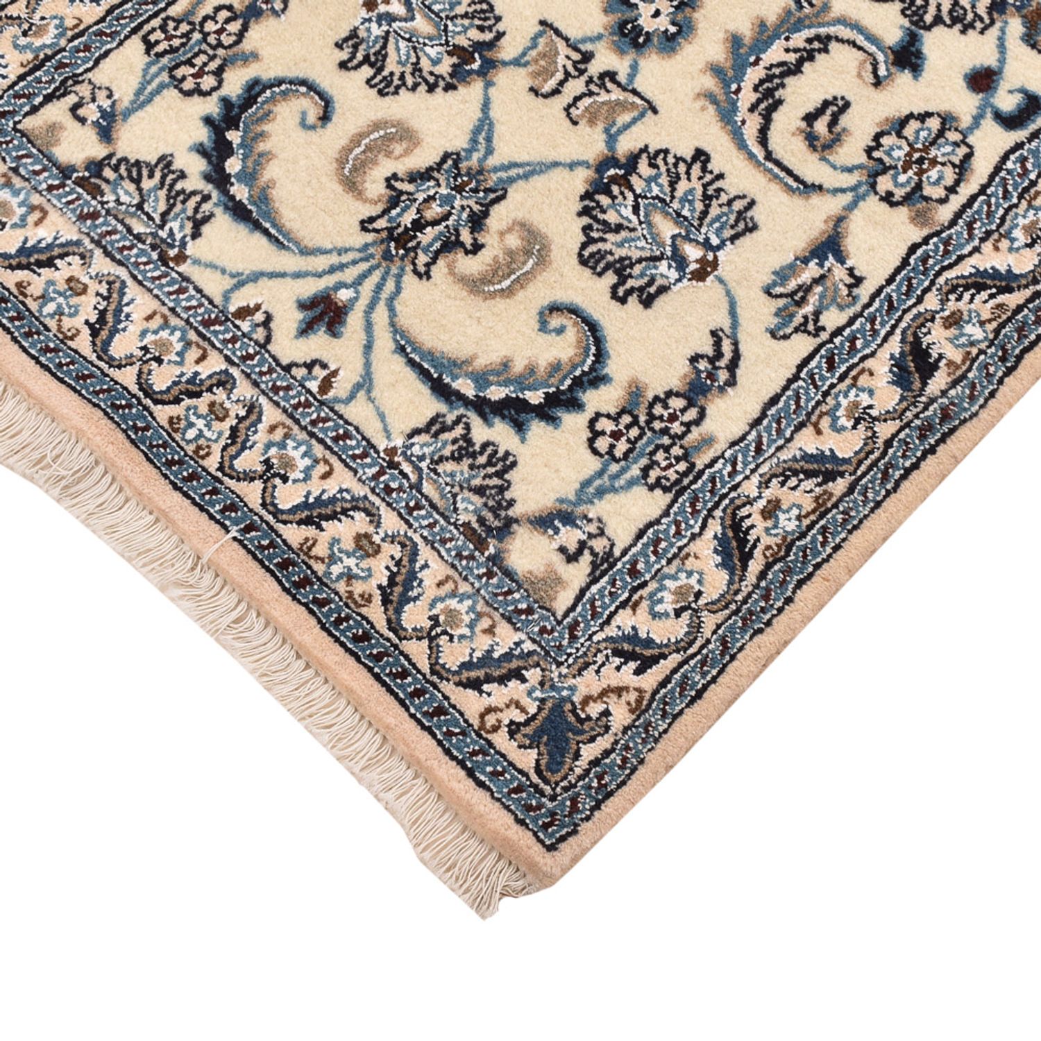 Runner Perser Rug - Nain - Royal - 198 x 58 cm - cream