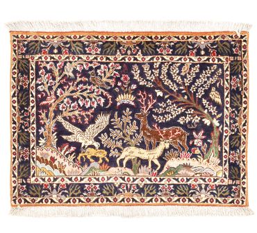 Perser Rug - Royal - 80 x 62 cm - multicolored