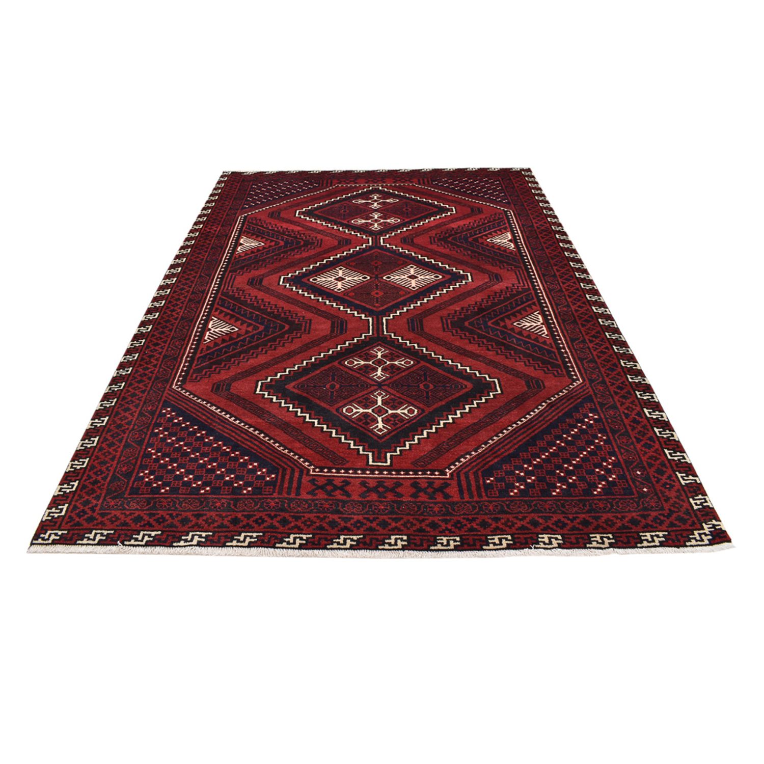 Perser Rug - Royal - 314 x 215 cm - bordeaux red