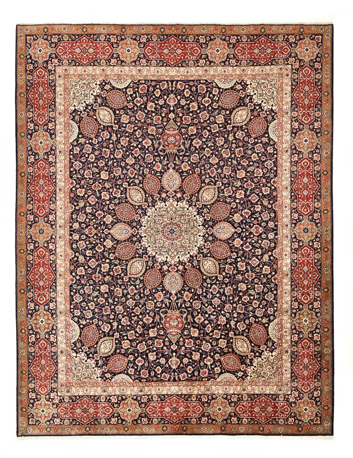 Perser Rug - Tabriz - Royal - 392 x 302 cm - rust