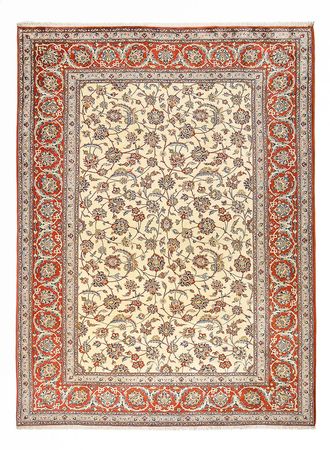 Perser Rug - Isfahan - Premium - 367 x 253 cm - light beige