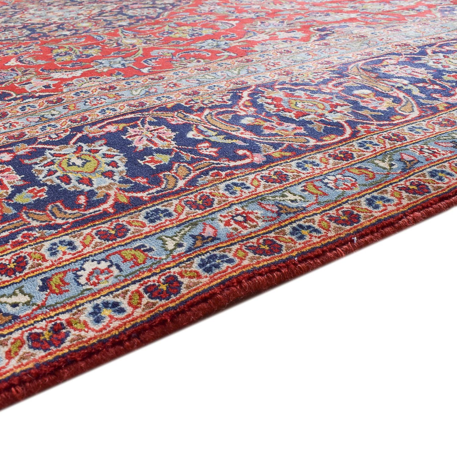 Perser Rug - Keshan - 342 x 248 cm - red