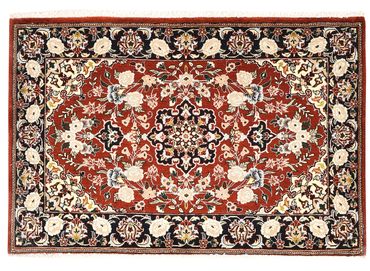 Perser Rug - Ghom - 104 x 68 cm - red