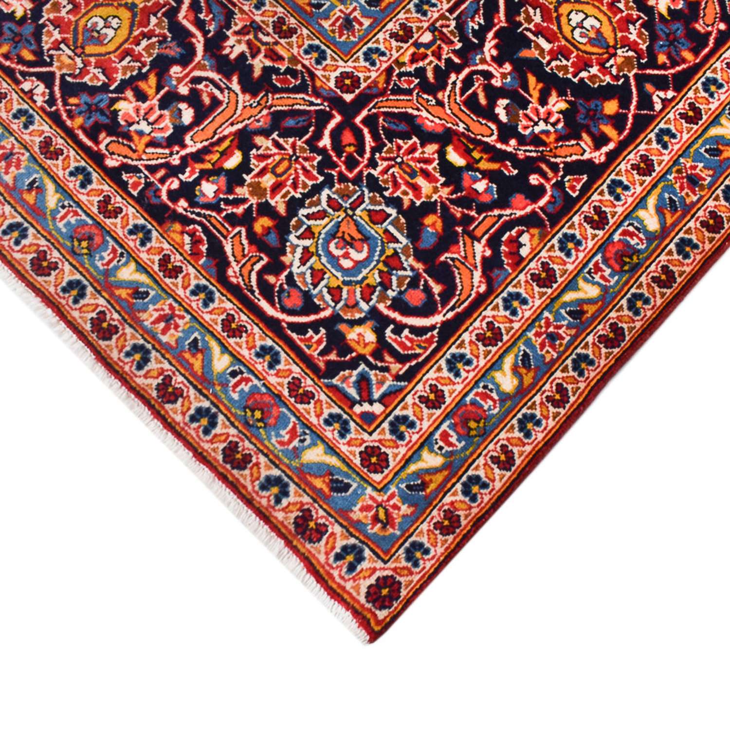 Perser Rug - Keshan - 422 x 296 cm - red