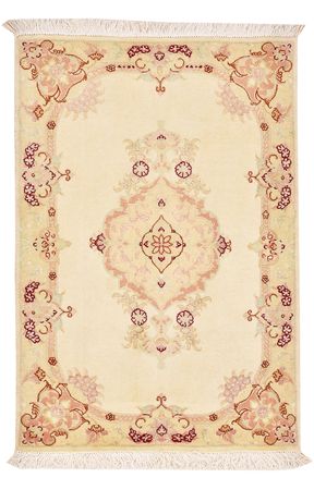 Perser Rug - Tabriz - Royal - 90 x 60 cm - light beige