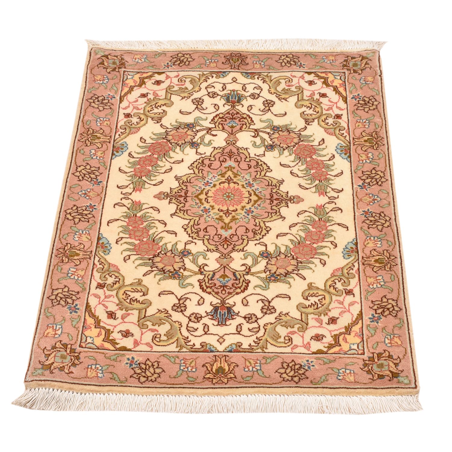 Perser Rug - Tabriz - Royal - 82 x 62 cm - dark beige